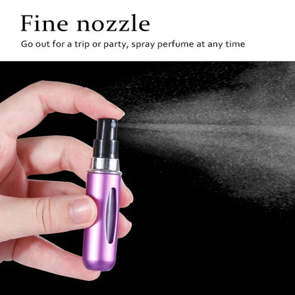 Atomiseur de parfum rechargeable de 5 ml, mini vaporisateur