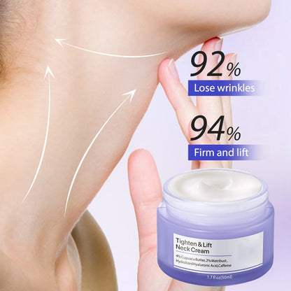 crème pour le cou éclaircit les ridules éclaircit raffermit la crème pour le cou éclaircissante crème hydratante