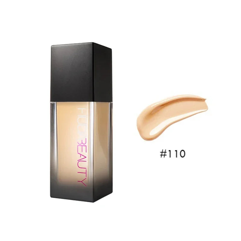 34ml HUDA Fond de teint liquide impeccable Correcteur mat Maquillage facial nourrissant longue durée Pores dissimulés Cosmétiques respirants