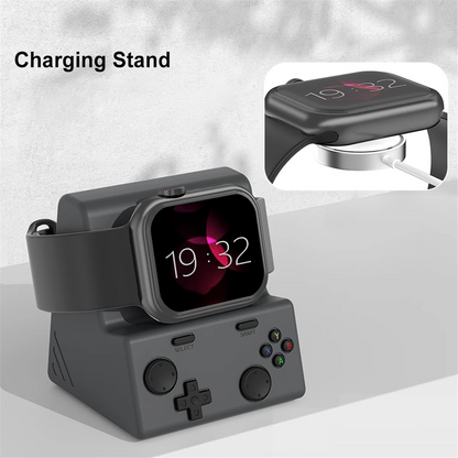 Support de chargeur pour montre connectée ABKN, station de charge en silicone pour montres séries 10, 9, 8, 7, 6 et 5