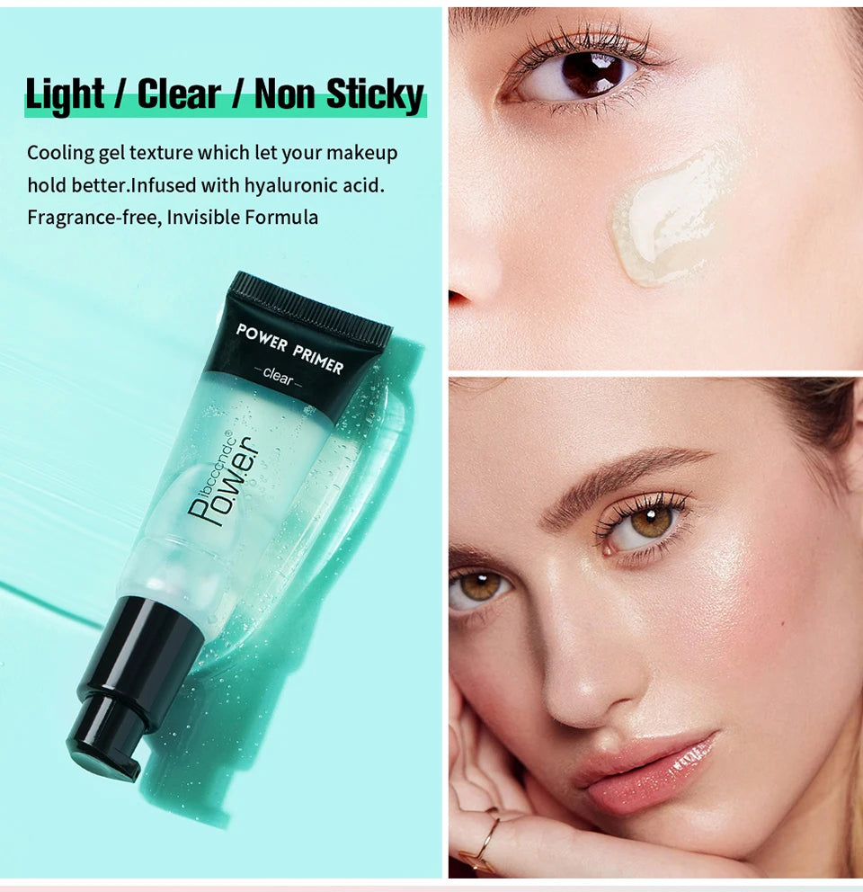 Power Grip Highly Moisturizing Makeup Base Isolation, maquillage naturel incolore