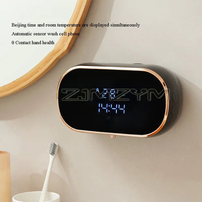 Distributeur de savon intelligent 350ML Distributeur automatique de avec USB Rechargeable