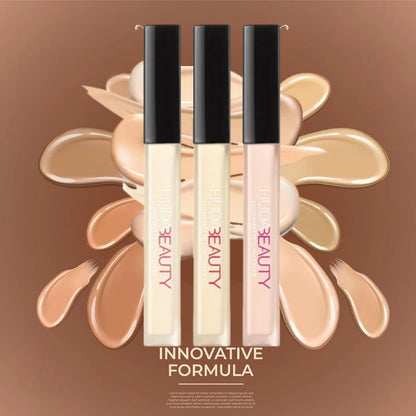 Face Liquid Concealer Rouges à lèvres Eyeliner Set HUDA Stick Shimmer Shine Maquillaje Ombre à paupières Maquillage étincelant Cosmétique