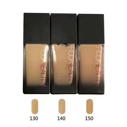 34ml HUDA Fond de teint liquide impeccable Correcteur mat Maquillage facial nourrissant longue durée Pores dissimulés Cosmétiques respirants