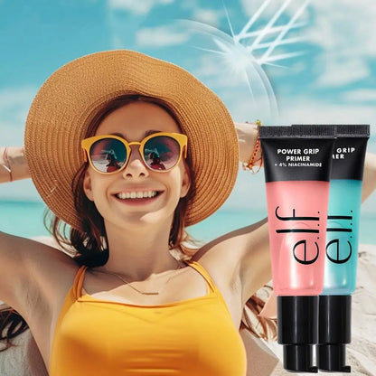 Gel Primer Power Grip Acide Hyaluronique et Niacinamide 4% Acide Éclaircissant Hydratant Longue Durée.