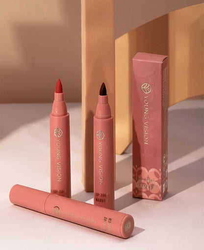 Stylo à Lèvres Précis – 6 Couleurs Intenses | Mat & Longue Tenue