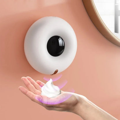 Distributeur de savon mural 280ml Distributeur de savon à mousse liquide automatique sans contact Désinfectant pour les mains Salle de bain Accessoires pour la maison