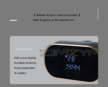 Distributeur de savon intelligent 350ML Distributeur automatique de avec USB Rechargeable