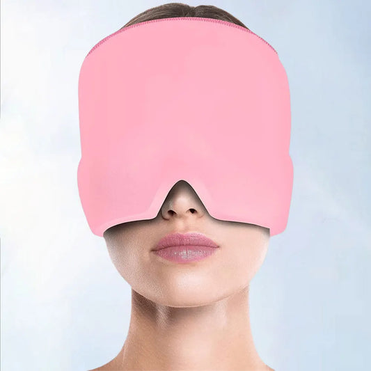 Masque Thérapeutique Réutilisable – Soulagement des Migraines à Froid ou à Chaud