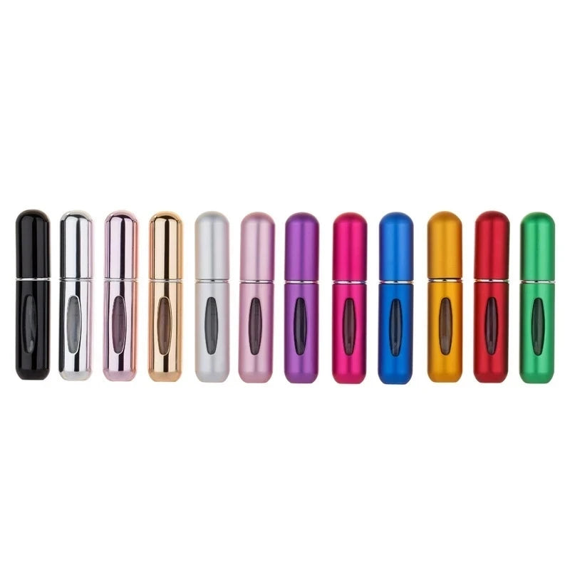 Mini flacon de parfum rechargeable portable de 5 ml ou 8 ml, de voyage