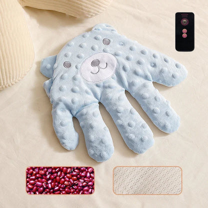 Cartoon Bear Baby Sleep Aid Newborn Soothing Pillow Comforting Hand Detachable with Remote for Comfortable Newborns Sleeping