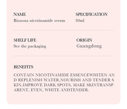 BIOAQUA – Sérum Visage Concentré à la Vitamine C, Rétinol & Acide Hyaluronique, Essence Anti-Âge Éclaircissante.