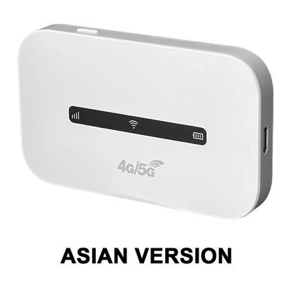4G LTE Mobile WiFi Router 3000mAh 150Mbps Wireless Internet Router with SIM Card Slot Modem Router for Home Office Car Travel