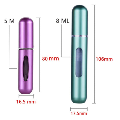 Atomiseur de parfum rechargeable de 5 ml, mini vaporisateur