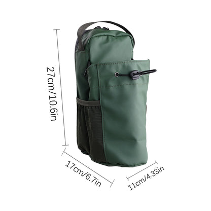 Sac à bandoulière magnétique pour salle de sport Bouteille d’eau et support de téléphone Sac à bandoulière imperméable pour les sports de plein air Accessoires de fitness de voyage