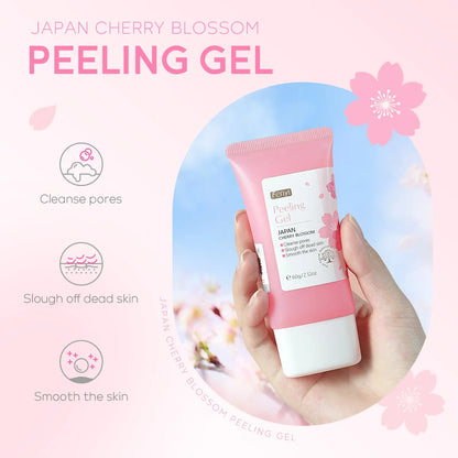 Gel exfoliant nettoyant en profondeur pour le visage LAIKOU, hydratant  60 g