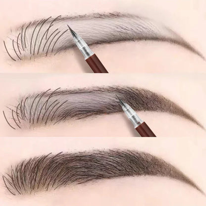 Ultra-fine Eyebrow Pencil Outline Shadow Lying Silkworm Eyeliner Waterproof Non-smudge Lasting Colourfast Liquid Eyebrow Pencil