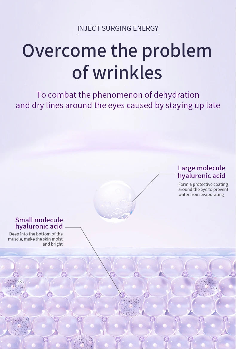 O'CHEAL – Crème Contour des Yeux avec Applicateur Roller Massant