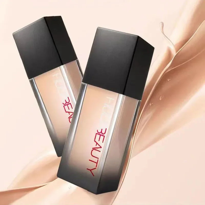 34ml HUDA Fond de teint liquide impeccable Correcteur mat Maquillage facial nourrissant longue durée Pores dissimulés Cosmétiques respirants