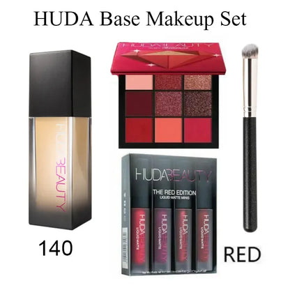 34ml HUDA Fond de teint liquide impeccable Correcteur mat Maquillage facial nourrissant longue durée Pores dissimulés Cosmétiques respirants