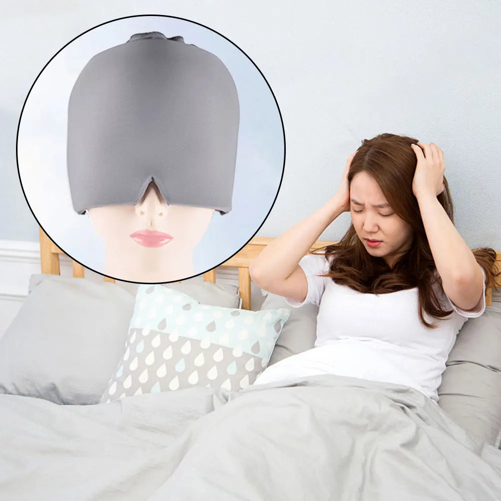 Masque Thérapeutique Réutilisable – Soulagement des Migraines à Froid ou à Chaud