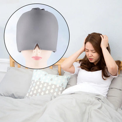 Masque Thérapeutique Réutilisable – Soulagement des Migraines à Froid ou à Chaud