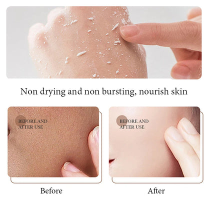 BIOAQUA Gel exfoliant pour le visage au riz blanc Hydratant Soins de la peau nourrissants Gommage pour le visage Crème pour le visage Exfoliants pour le visage Soins de la peau