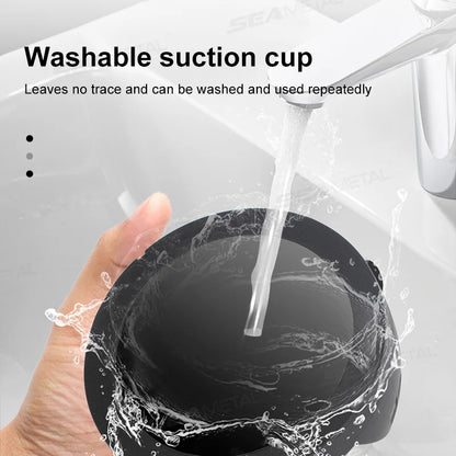 SEAMETAL Head-Up Car Phone Mount Flexible Rotation Phone Holder Stable Anti-Slip Rubber Smartphone Support Universal for 4-7 in