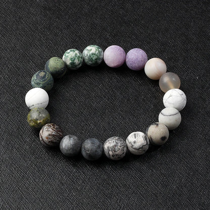 🌌 Bracelet Galaxie – 8 Planètes du Système Solaire & Étoile Gardienne