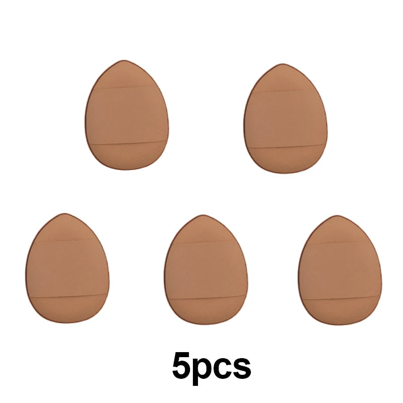 5/10Pcs Mini Finger Puff Foundation Petit Coussin D'Air Poudre Éponge Facial Correcteur BB Crème Applicateur Cosmétique Outils De Maquillage