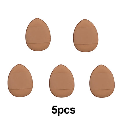 5/10Pcs Mini Finger Puff Foundation Petit Coussin D'Air Poudre Éponge Facial Correcteur BB Crème Applicateur Cosmétique Outils De Maquillage