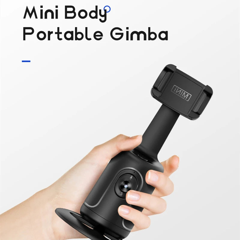 COOL DIER NEW P01 360 Rotation Gimbal Stabilizer AI Face Tracking Desktop Gimbal PTZ for Tiktok Smartphone Live
