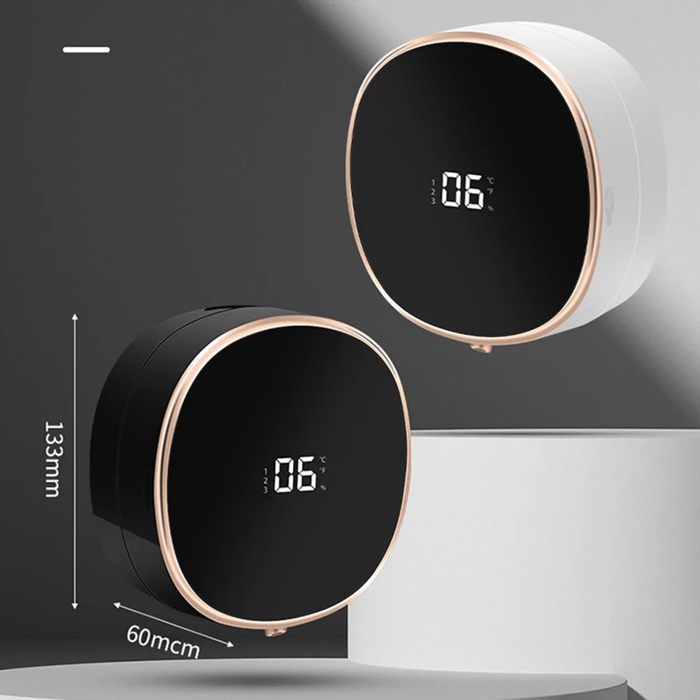 Distributeur de savon automatique murale Capteur infrarouge Portable étanche pour les restaurants et la maison