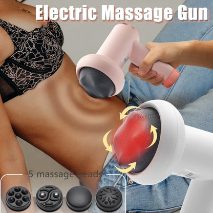 Marteau de massage électrique Vibrateur de percussion de tissus profonds, Soulagement les douleurs musculaire