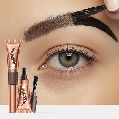 Gel de teinture pour sourcils 3 couleurs, imperméable, longue tenue, naturel, amovible, sans bavures, tatouage, maquillage.