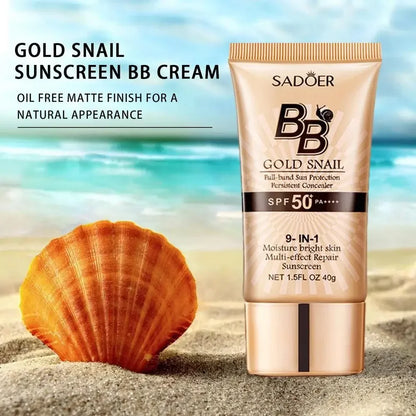 Fond de teint liquide BB crème mat anti-sébum, waterproof, longue tenue.