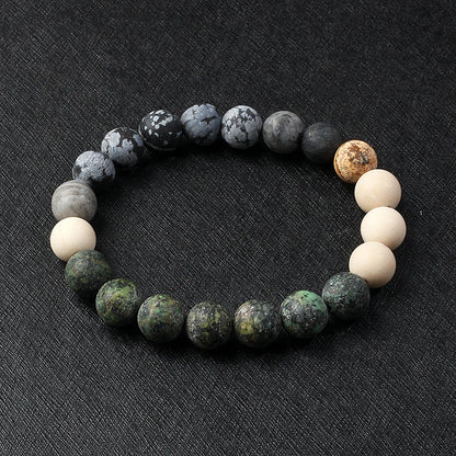 🌌 Bracelet Galaxie – 8 Planètes du Système Solaire & Étoile Gardienne