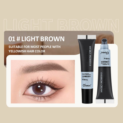 OCHEAL Gel à sourcils Peel Off Teinture naturelle Tatouage Imperméable Longue durée  colle à sourcils Maquillage des sourcils à séchage rapide