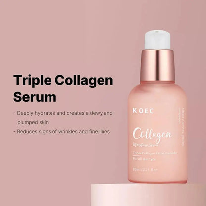 Pour Koec Brand Triple Collagen Niacinamide Sérum- Soins Coréens pour la Peau du Visage