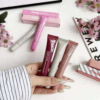 Skin Peptide Lip Liner Peel Tattoo Lipgloss Waterproof Long Lasting Matte Lip Tint Lean Contour Tear-off Lips Stain Cosmetic