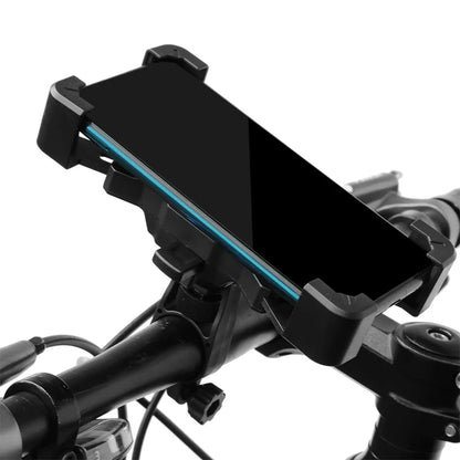 Support de téléphone de vélo électrique rotatif à 360° pour iPhone Xiaomi Riding MTB Bike Moto Support de support de moto Cyclisme antidérapant