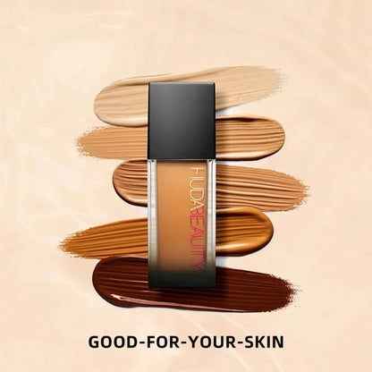 34ml HUDA Fond de teint liquide impeccable Correcteur mat Maquillage facial nourrissant longue durée Pores dissimulés Cosmétiques respirants
