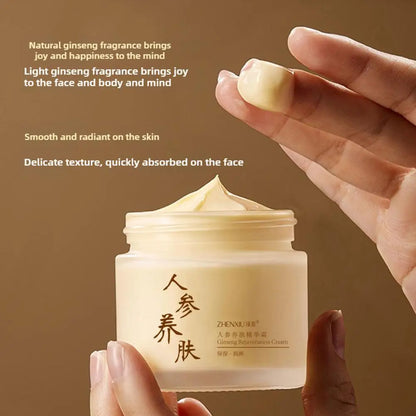 Ginseng Crème pour le visage Anti-rides Hydratant Lissant Ginseng Sérum Anti-âge Réduire les ridules Hydratant Soins de la peau 60g