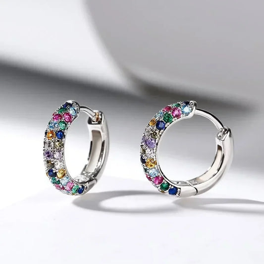 Boucles d'Oreilles en Cristal Drainage Lymphatique