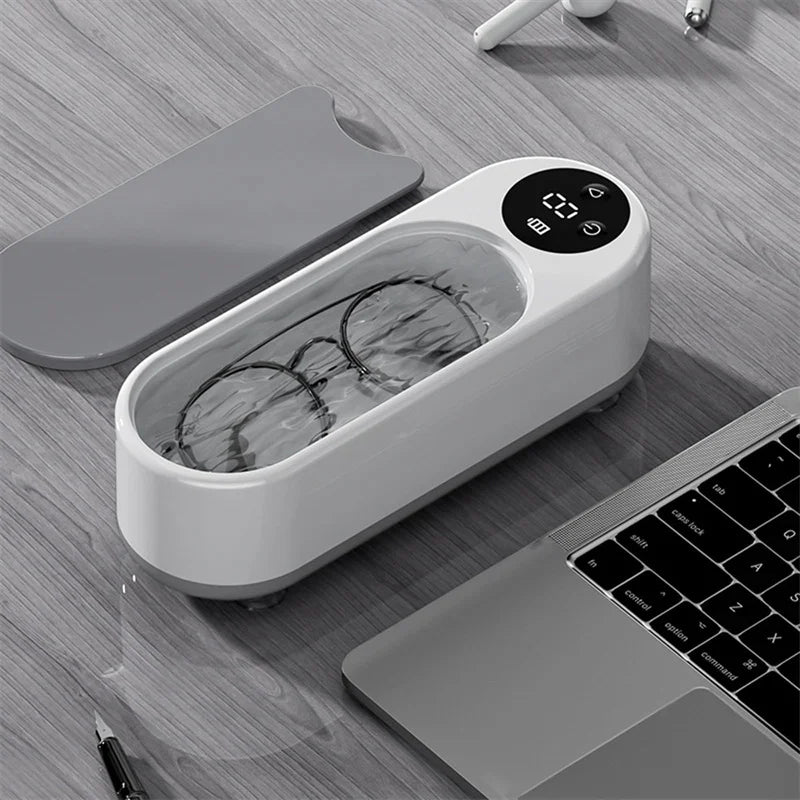 Nettoyeur à ultrasons portable Clean Pod 450 ml, appareil de nettoyage.