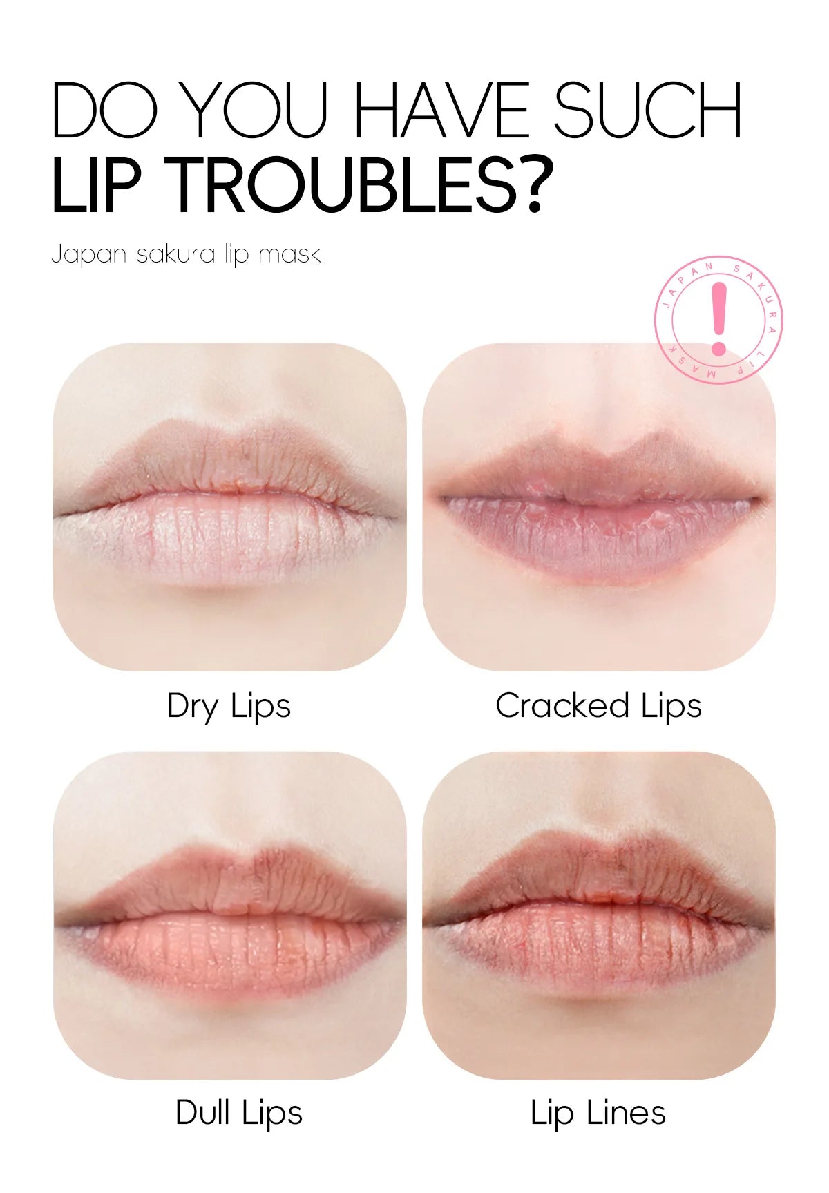 Masque pour les lèvres LAIKOU Sakura 6 g Hydratant