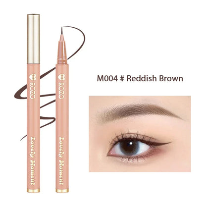 Eyeliner liquide ultra-fin Imperméable Paillettes Matte Black Shiny Eyeliner Lying Silkworm Pen Eye Beauty Party Makeup Tools