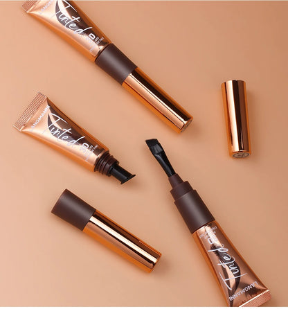 Gel de teinture pour sourcils 3 couleurs, imperméable, longue tenue, naturel, amovible, sans bavures, tatouage, maquillage.