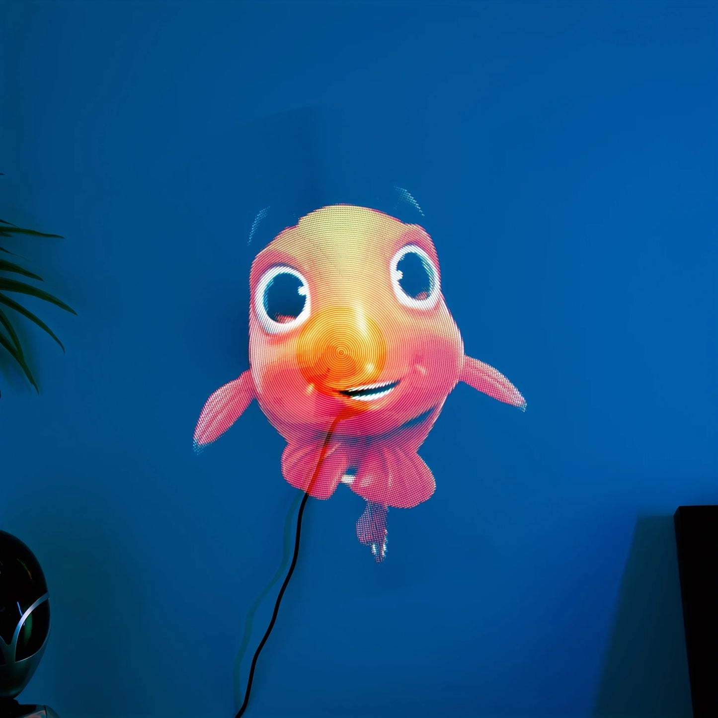 Affichage publicitaire de projection de ventilateur holographique 3D de 16,1 pouces Convient aux enseignes.