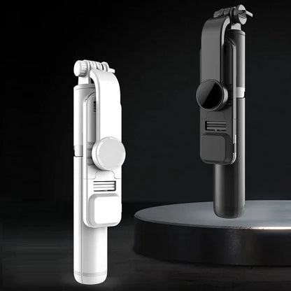 Xiaomi Mijia Selfie Stick 1045mm sans fil Bluetooth LED Fill Light Trépied étendu avec obturateur à distance pour téléphone portable Android IOS